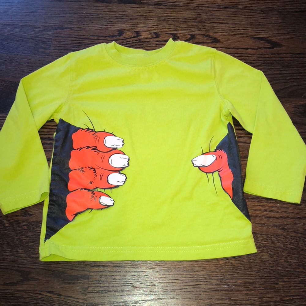 🐢Long Sleeve Monster Tee Shirt🐢Boys 2T